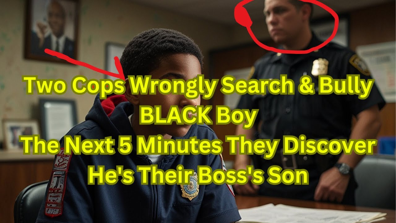 Two Cops Wrongly Search & Bully BLACK Boy The Next - YouTube