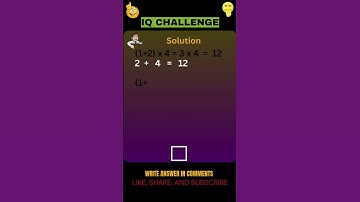 "Quantum Quizzes: A Math IQ Challenge Extravaganza" #shorts