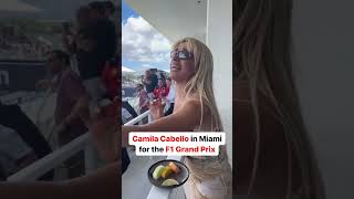 Camila Cabello was in Miami this Sunday for the F1 Grand Prix #teamferrari#miami #f1 #camilacabello