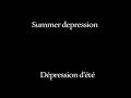 summer depression - girl in red [Traduction Français]