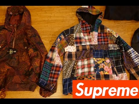 ADDING THE PATCHWORK ANORAK TO MY SUPREME COLLECTION - YouTube