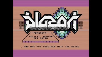 PETSCII Modern Art by Blazon  - Commodore 64 Demo