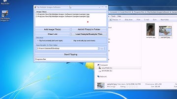 How To Use Flip Multiple Images Software