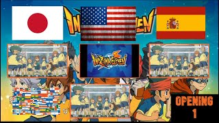 Download lagu Openings Inazuma Eleven Japonés VS Inglés VS Español VS Latino