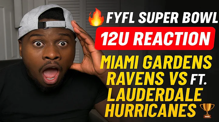 🔥 FYFL SUPER BOWL 12U REACTION | Miami Gardens Ravens vs Ft. Lauderdale Hurricanes 🏆