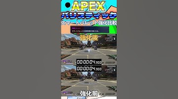 【apex】バリスティック～戦術アビリティ強化比較～ #shortvideo #apex #apexlegends
