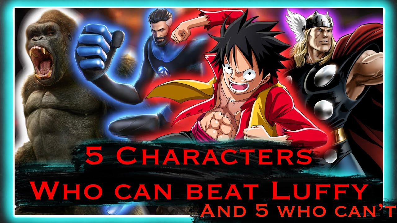 Strongest DC Comics character Monkey D. Luffy (One Piece) can defeat?