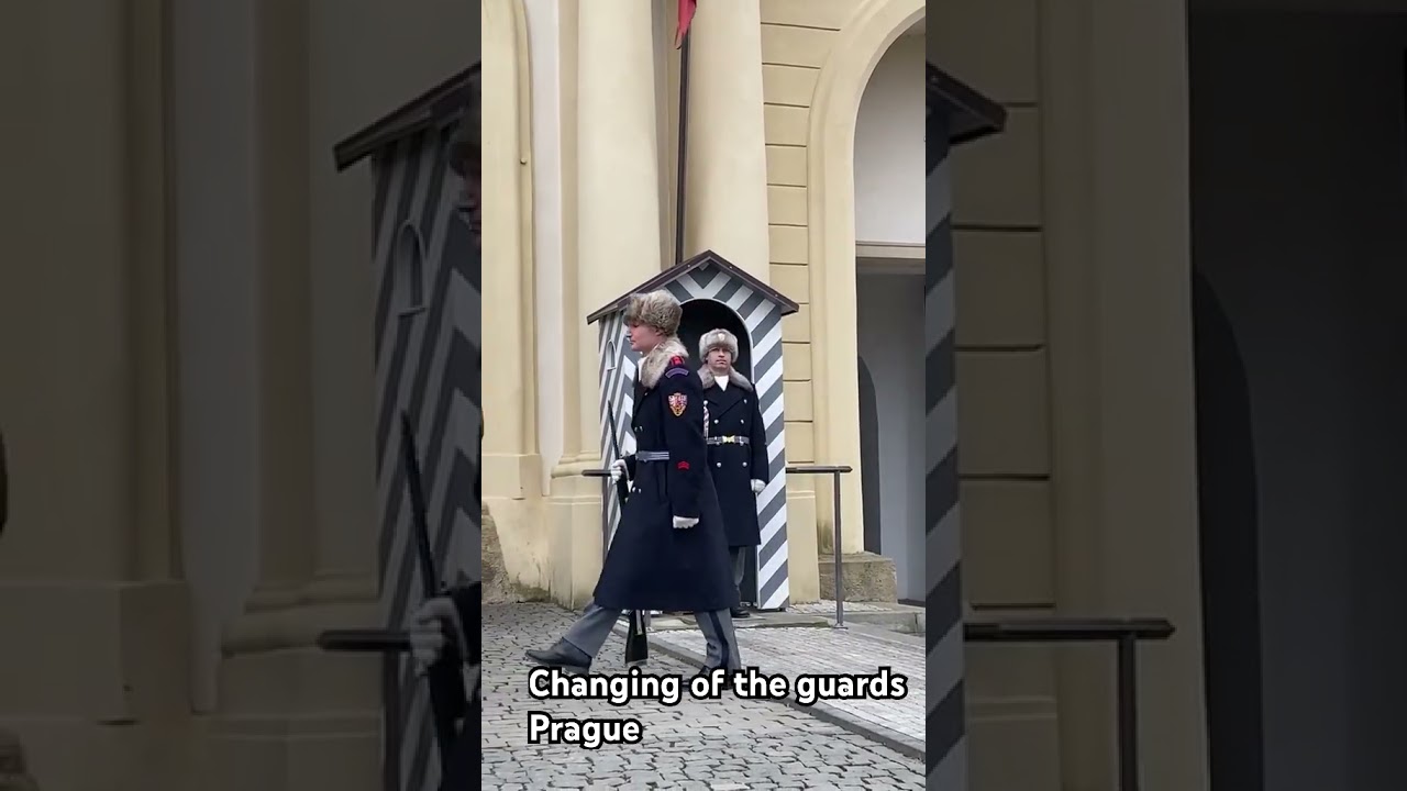 Prague Changing of the guards #prague#traveldestinations #changingoftheguards #europetravel #travel