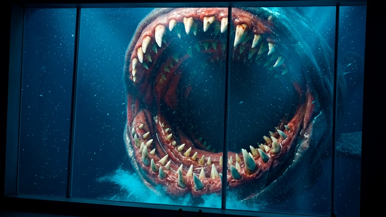 巨大な神話生物水族館 ― 静止しているはずの存在 | A Mythical Colossal Creature Aquarium — Presumed to Be Motionless