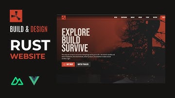 Recreate the Rust Game Website with Vue & Nuxt | Beginner Tutorial