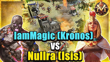 Age of Mythology Retold: Kronos vs. Isis (Game Review 1700+ ELO)