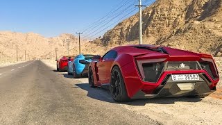 The Best Driving Road In The World? Lykan Hypersport, Ferrari 488 Spider, McLaren 650S