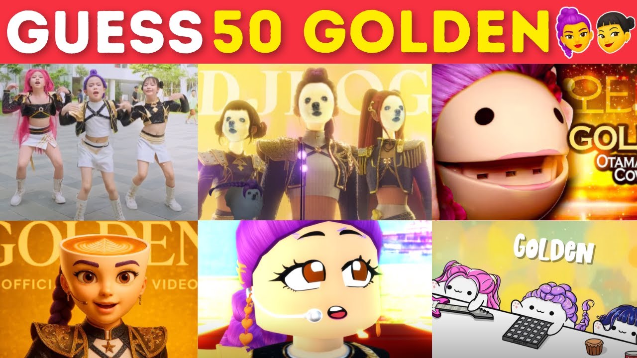 Guess 50 NEW Golden Songs & Variants by Their Song ~ Golden Kpop Demon Hunters Song Covers Quiz 🎶