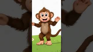 #kidsvideo #monkey #tractor #trend #animals #shorts #dreamscreenai #viralvideo