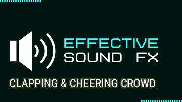 Clapping & Cheering Crowd - Sound Effect (HD)