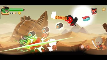 Ninja Dash | World 03 Level 05 | Gameplay