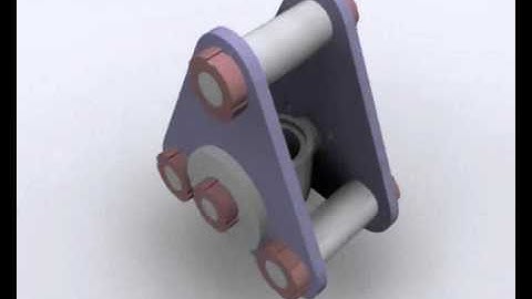 crane hook assembly animation