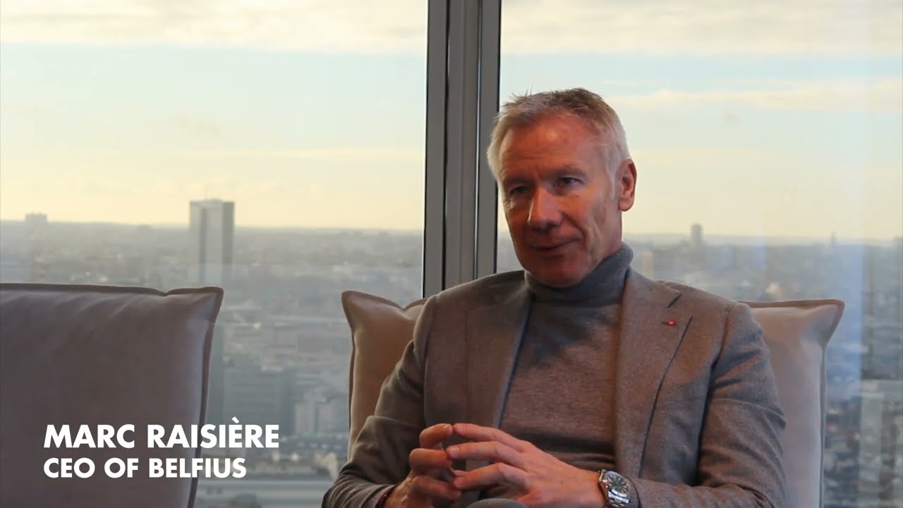 Role of Belfius for Belgian exporters   Interview Marc Raisière, CEO of Belfius