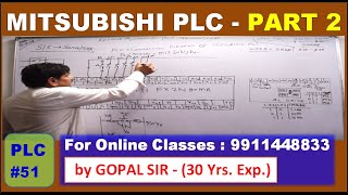 PLC TRAINING- MITSUBISHI WIRING - INPUT/OUTPUT/ PNP/NPN | IN HINDI BY GOPAL SIR | P51