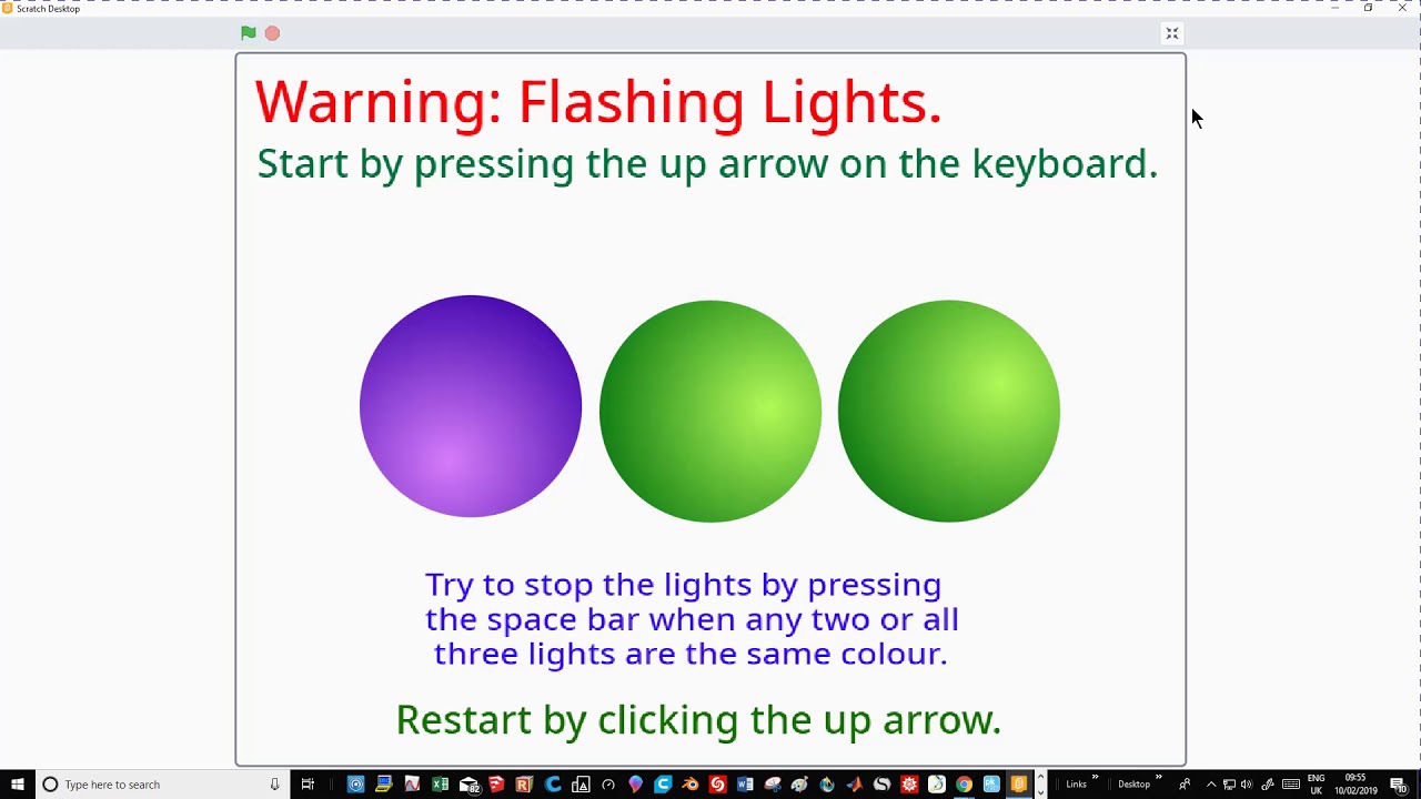 Scratch 3 Tutorial: Three lights casino game