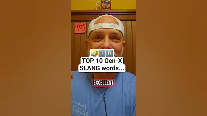 🤣1️⃣0️⃣ TOP 10 Gen-X SLANG words... #top10 #genx