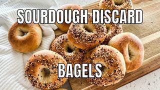 Sourdough Discard Bagels