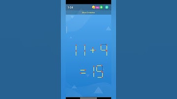 Smart Puzzle | beginner | #matches | level 24 #mathstricks #puzzlegame