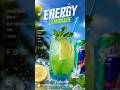 🌊 Blue Citrus Energy Lemonade 🍋⚡ | Summer Drink Recipe