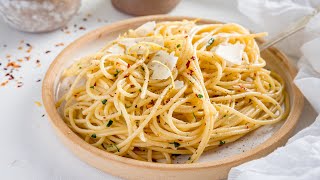 Super Quick, Super Simple and Really Tasty Chilli Oil Spaghetti