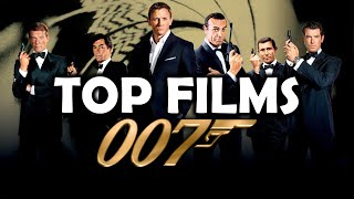 TOP 25  FILMS JAMES BOND 007