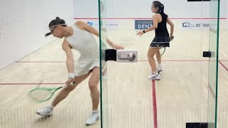 Spring Ma v Hermione Cao--Arbutus Open Squash 2024-Women's Pro Event.