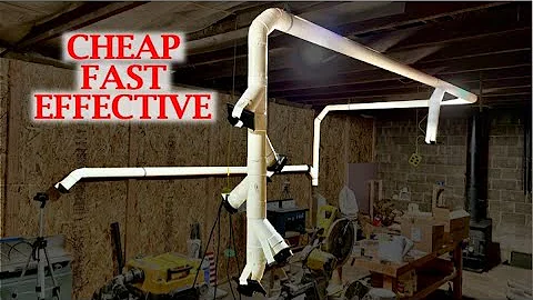 4in, PVC Dust Collection Upgrade | Much Better!