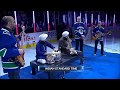 O canada with tabla and sarangi i sikh artist i ice hockey field