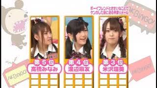 AKBINGO! episode 50 ~Mail Beauty Contest & The AKBEST10 (2009.09.09)