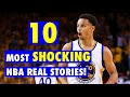 10 Most SHOCKING NBA Real Stories!!!
