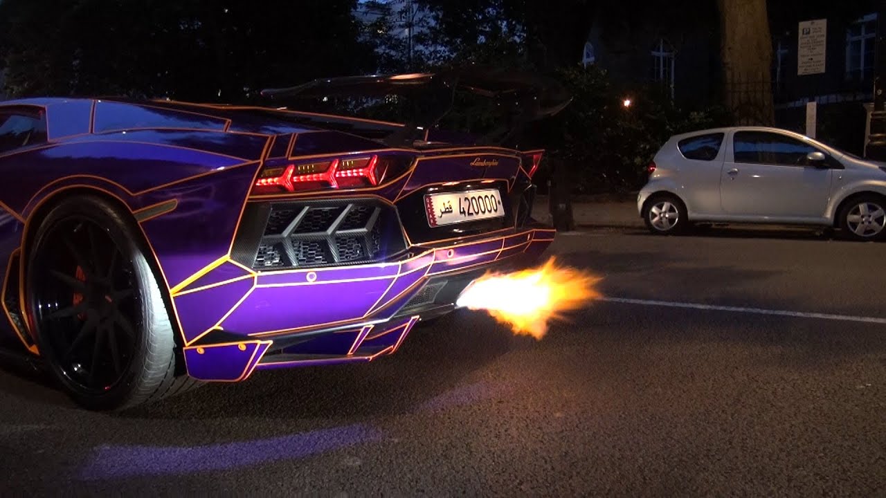 Lamborghini Aventador J Purple Lamborghini Aventador J Purple