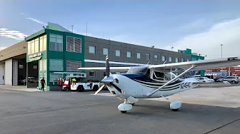Cessna T206H  - VFR flight from Culebra to Isla Grande, Puerto Rico