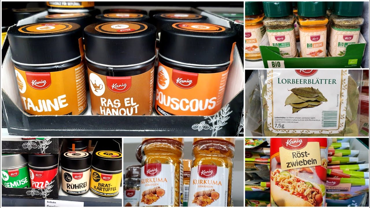 جولة في الليدل خانة التوابل و الأعشاب Lidl