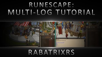 Runescape: Multi-log (log into more than one account) - Tutorial - NO DOWNLOADS