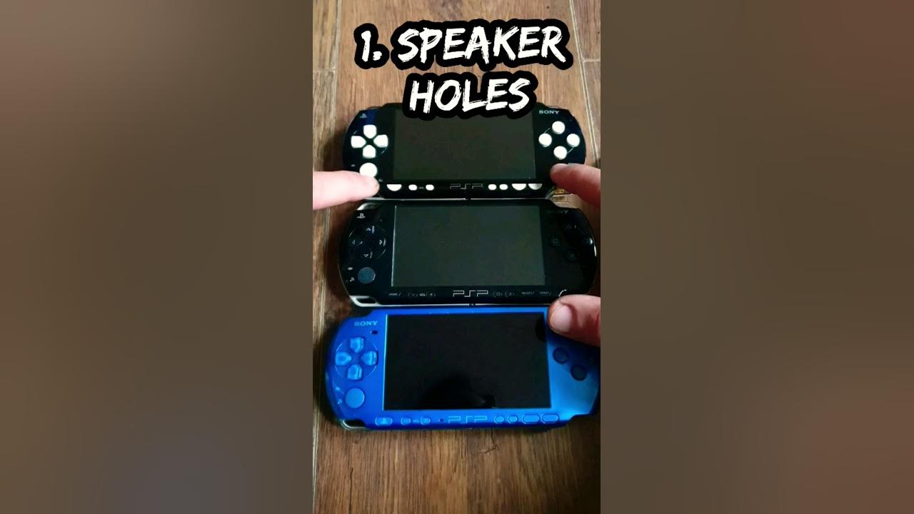 PSP 1000 / 2000 / 3000 How to Tell Them Apart ? shorts psp vita