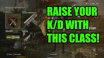 This VOLK Class Setup WILL BOOST Your KILLS Each Game! - CoD WW2 VOLK Best Class Setup (33-1 K/D)