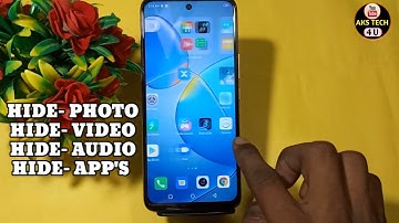 How To Hide Photo in infinix zero 5g | infinix zero 5g में Photo & Videos कैसे छुपाएं