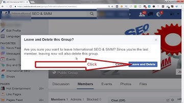 How To Permanently Delete Facebook Groups In A Short Time