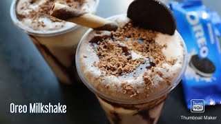 Oreo milkshake |Super Creamy Oreo shake/delicious Oreo milkshake/how to make oreo milkshake in home