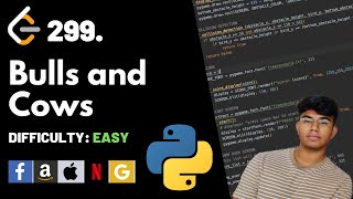 Bulls and Cows | Leet code 299 | Theory explained + Python code screenshot 4