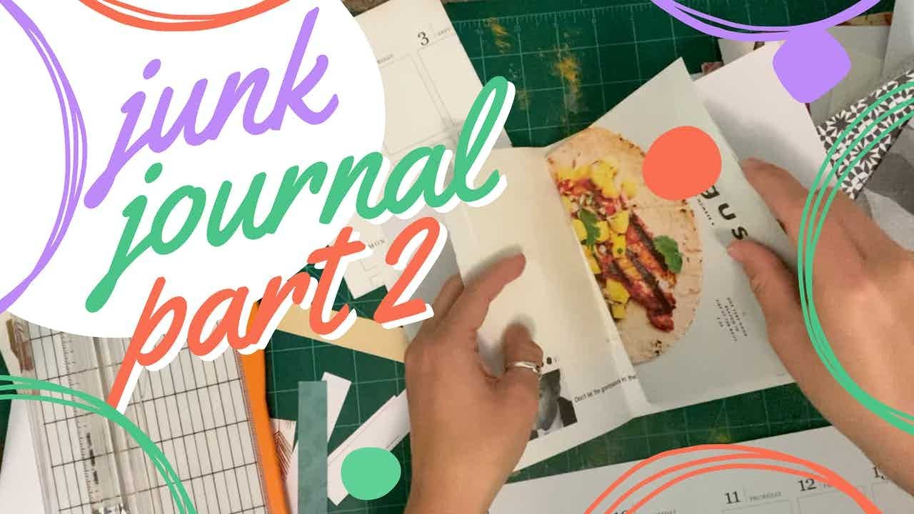 How to make a Junk Journal Part 2: Signature Building