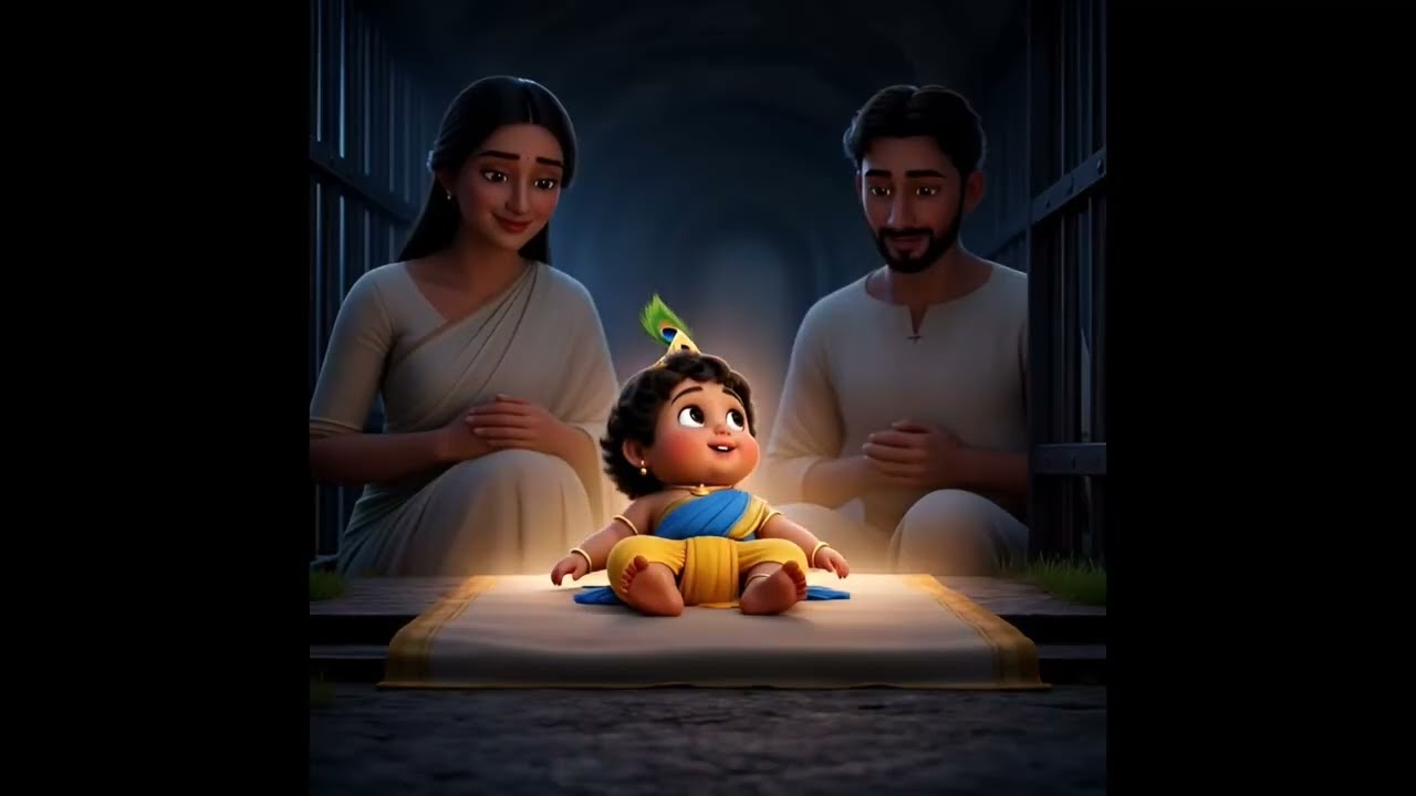 Bal Krishna Leela | Peaceful Krishna Stories & Bhajan for Kids and Family