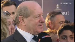 2017 GREYHOUND DERBY FINAL - SEAMUS CAHILL INTERVIEW