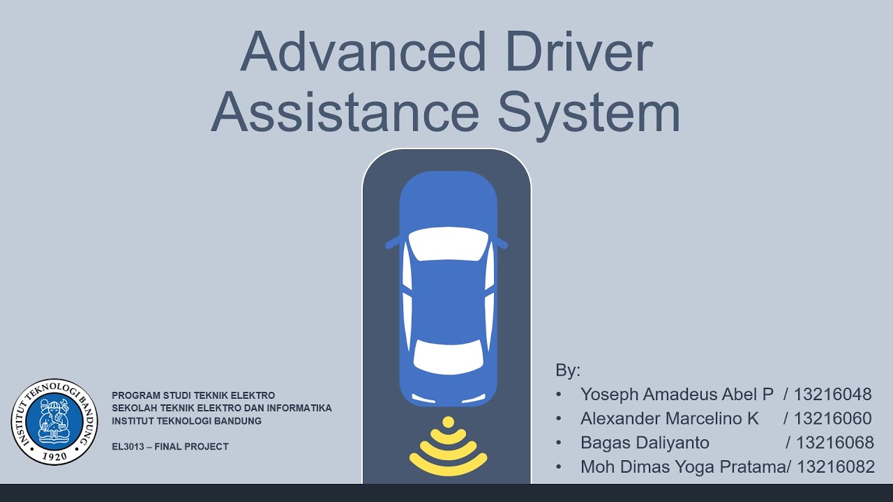 Advanced Driver Assistance System - YouTube