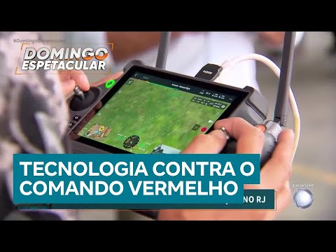 Polícia do RJ usa tecnologia no combate ao Comando Vermelho durante megaoperação